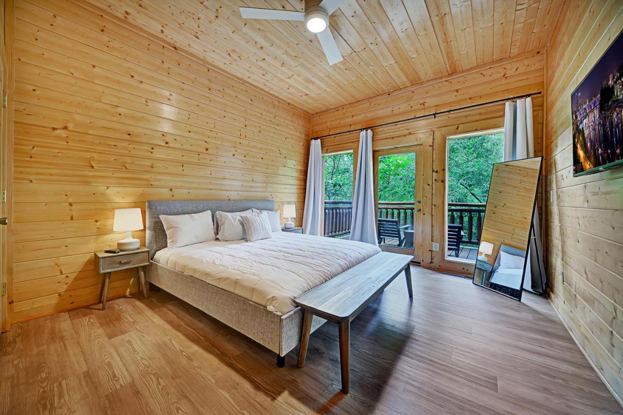 Вилла Gorgeous Large Mountain View Cabin W Hot Tub, Free Wifi, Games Севьервилл Экстерьер фото