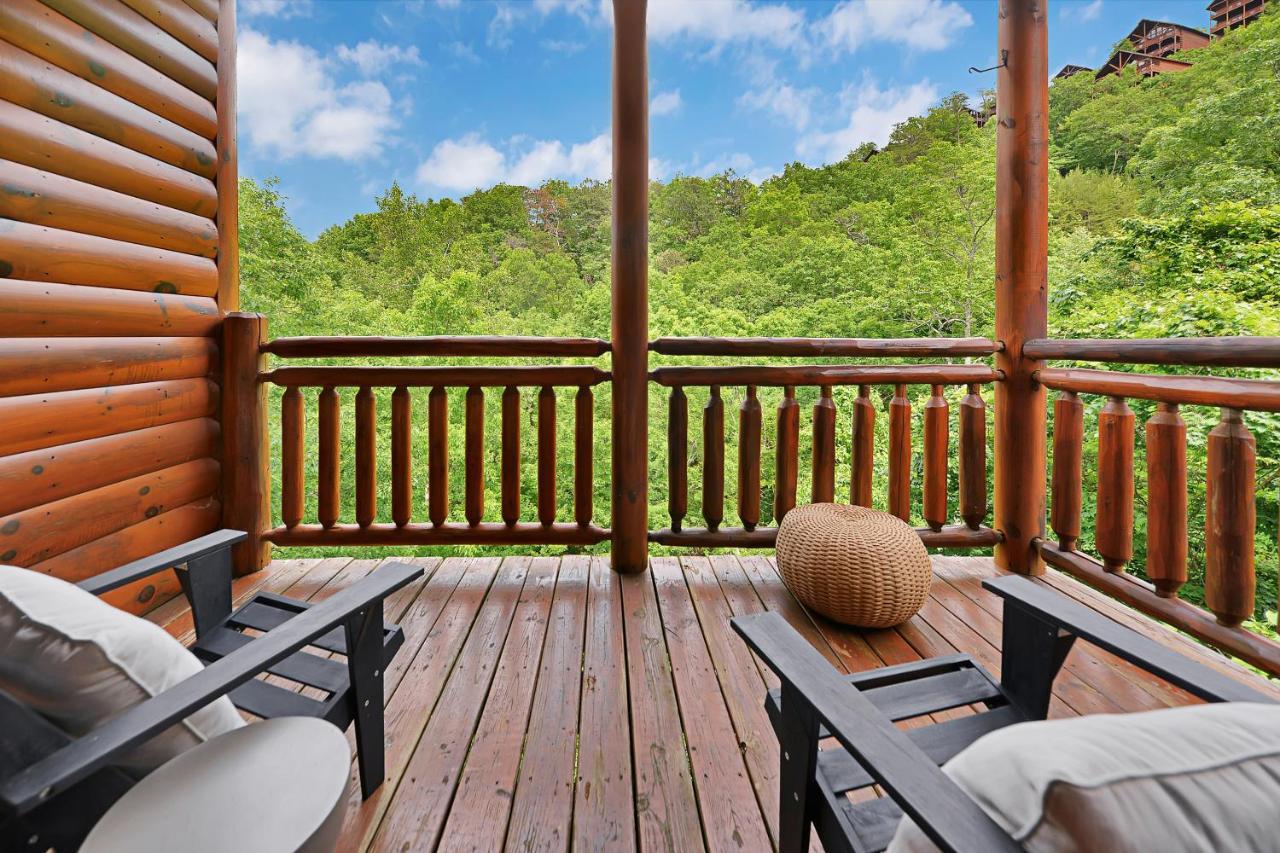 Вилла Gorgeous Large Mountain View Cabin W Hot Tub, Free Wifi, Games Севьервилл Экстерьер фото