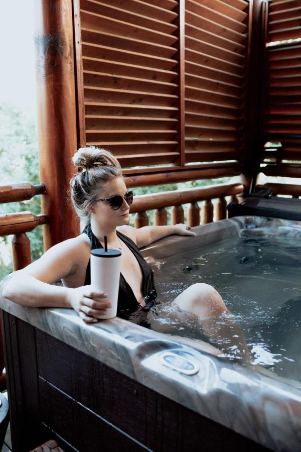 Вилла Gorgeous Large Mountain View Cabin W Hot Tub, Free Wifi, Games Севьервилл Экстерьер фото